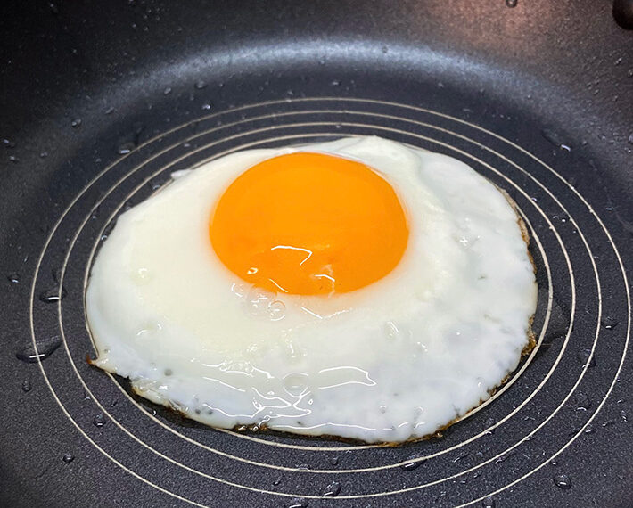 계란후라이 반숙