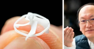 Read more about the article 배터리도 모터도 없다? 손끝 크기 ‘초소형 비행 로봇’이 하늘을 날았다