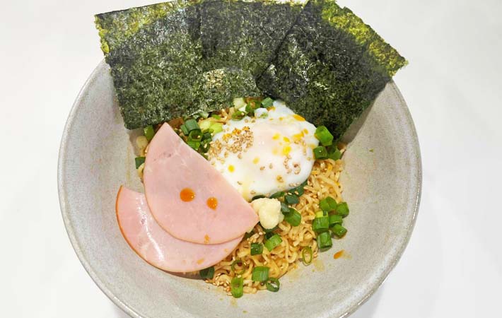 간장비빔라면