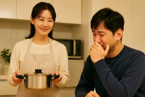 Read more about the article 아내가 끓인 된장국, 그리고 말하지 못한 ‘미안해’의 무게