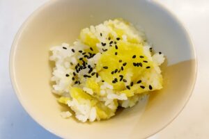 Read more about the article 고구마 1개로 만드는 고구마밥 레시피, 밥솥으로 만드는 초간단 가을 별미