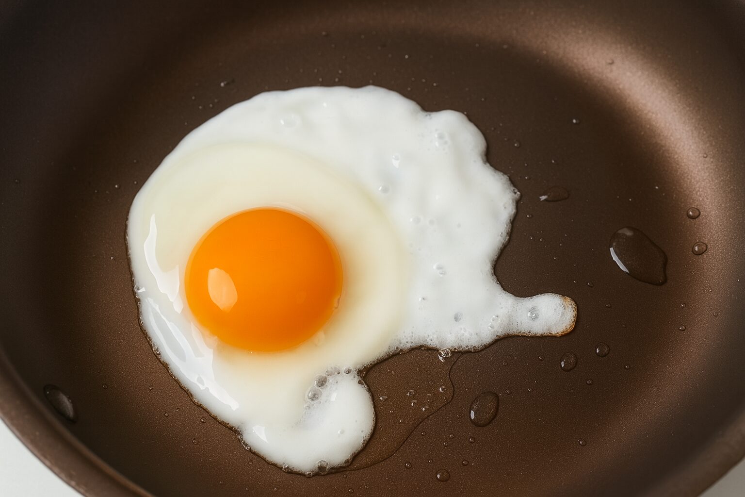 흰자가 퍼지지 않는 계란프라이