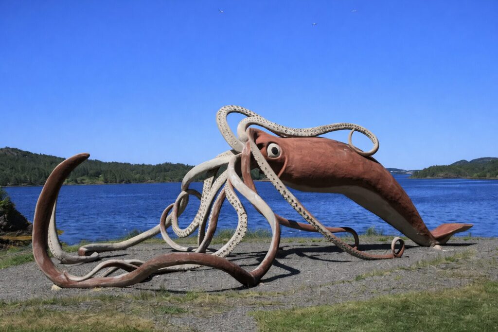 깊은 바다에 숨은 미스터리, 거대 오징어