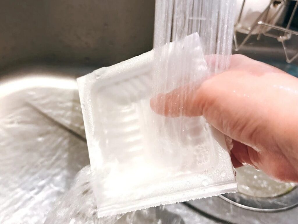 낫또 용기의 제대로 된 씻는 방법