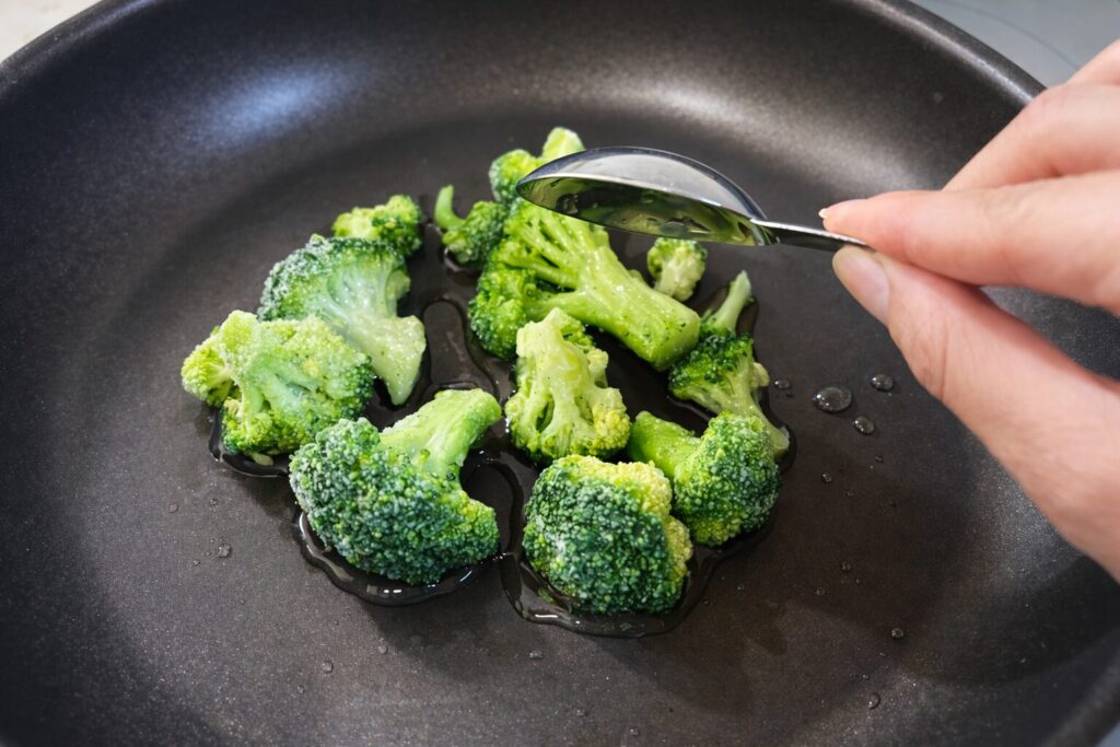 물기 많아지기 쉬운 냉동 브로콜리