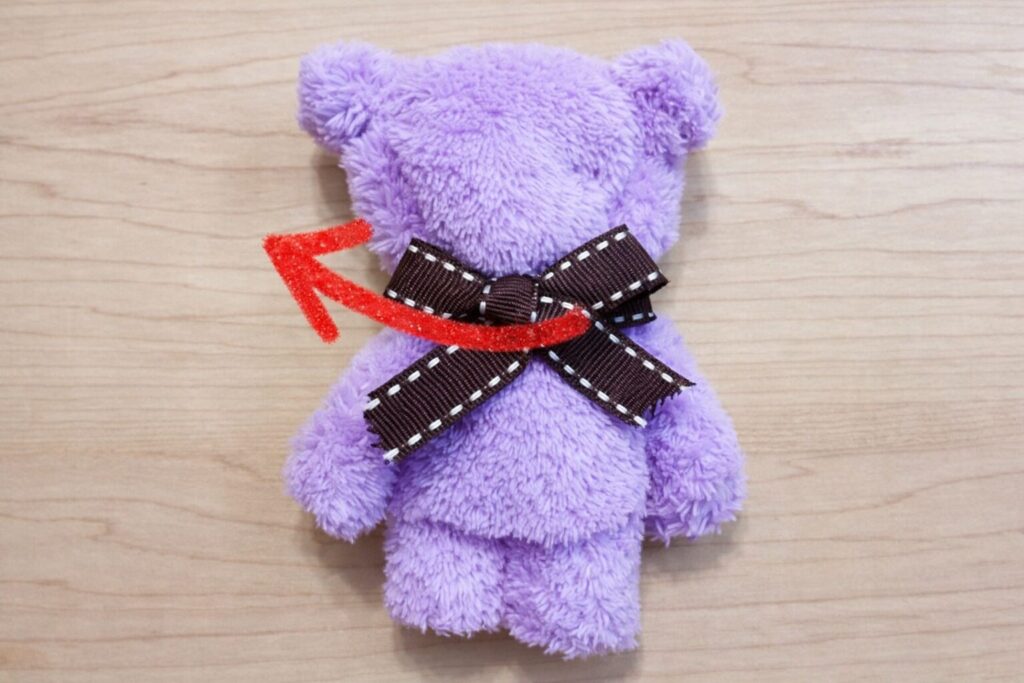 핸드타월 테디베어