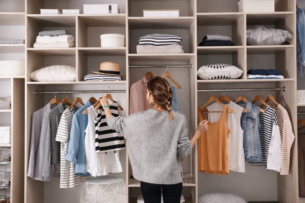 봄에 더 이상 입지 않는 옷