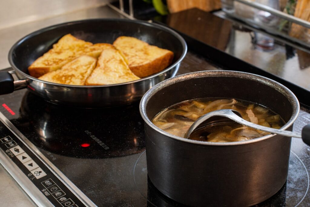 3. 인덕션 IH에서 오래 보온 상태 유지하기