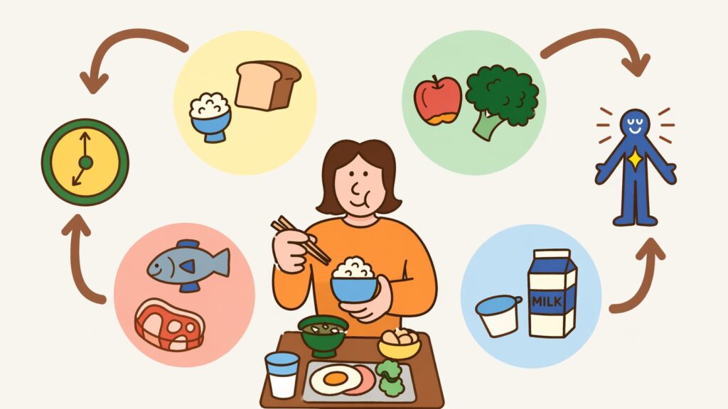 아침밥은 몸속 시계를 깨우는 스위치다