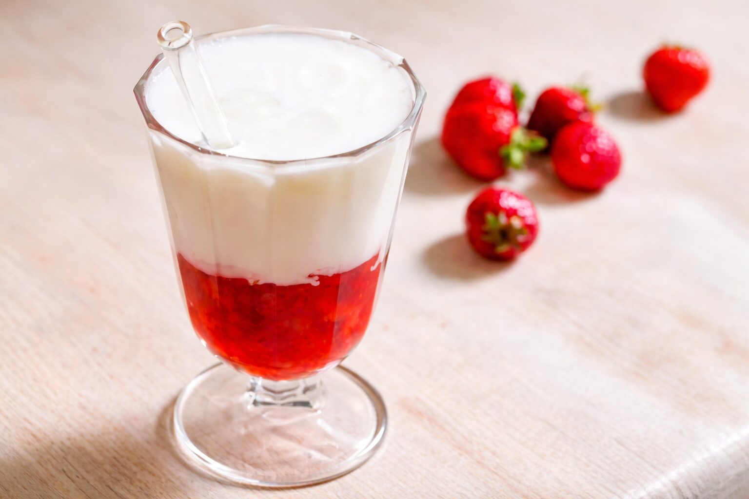 딸기우유 만드는법