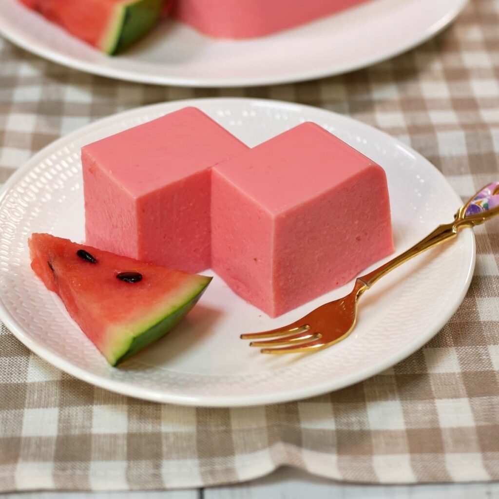 수박 젤리 만들기 재료